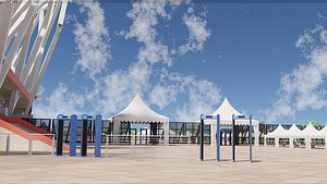 3D Jawaharlal Nehru Stadium