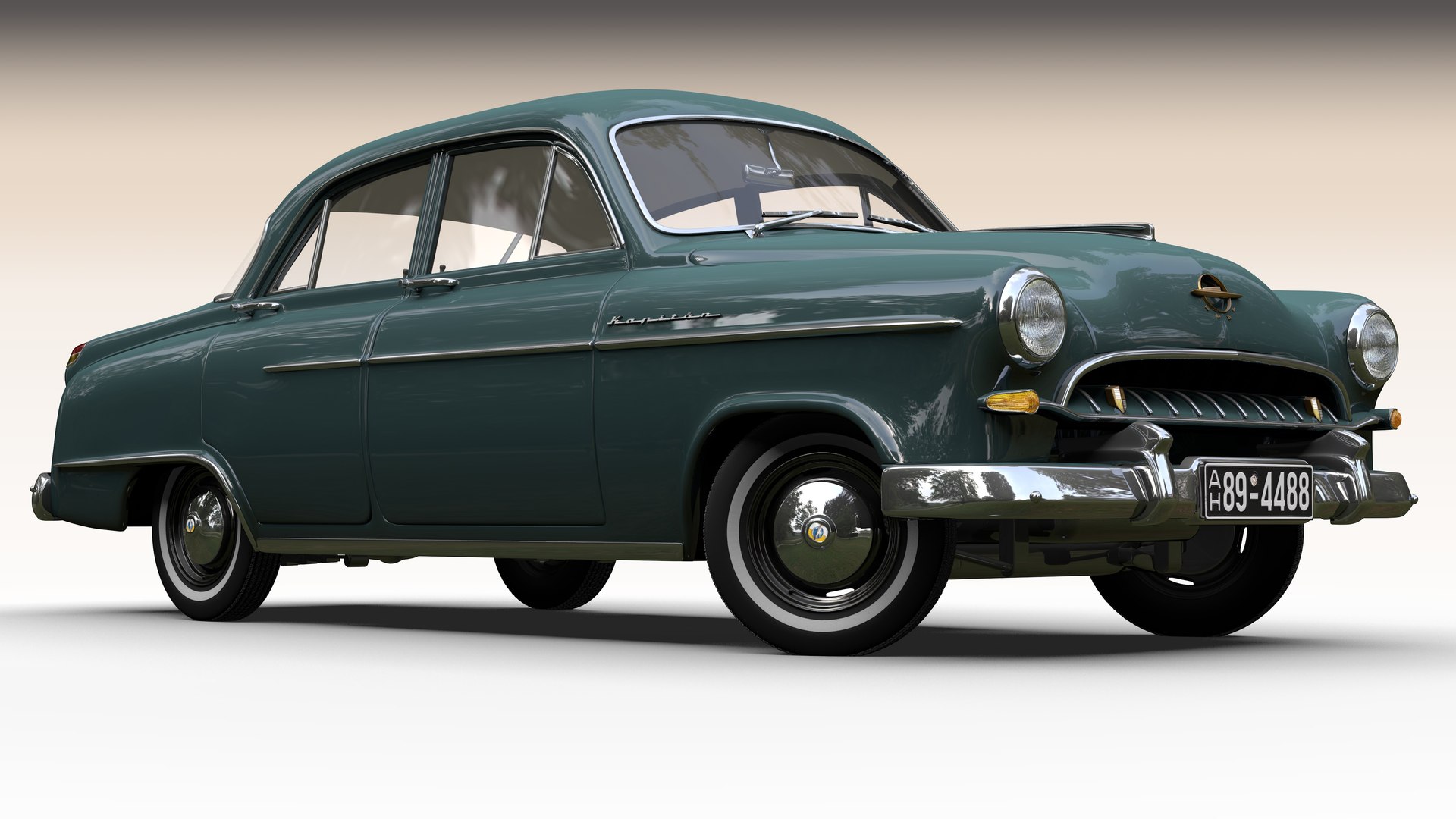 Opel Kapitan 1955 3D Model - TurboSquid 2213010