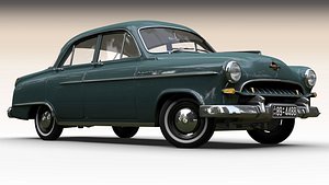 Opel Kapitan 1955 3D model