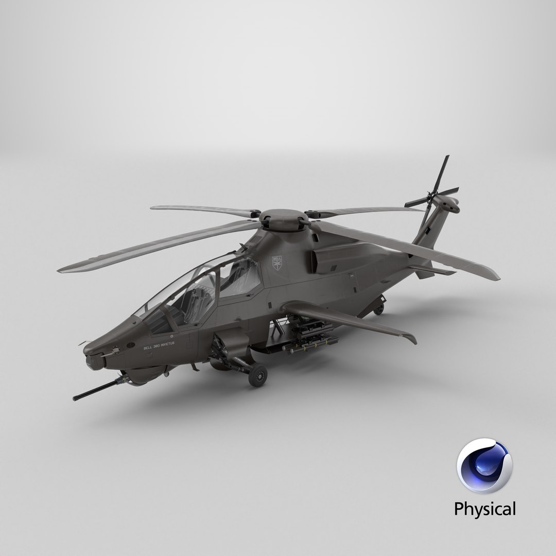 3D Bell 360 Invictus Helicopter model https://p.turbosquid.com/ts-thumb/Iu/NOEC0b/A7/stemcell_cinema_4d_physical_render/png/1732108752/1920x1080/fit_q87/d330ee2020f350a9c05c167400f757f8cb47b688/stemcell_cinema_4d_physical_render.jpg