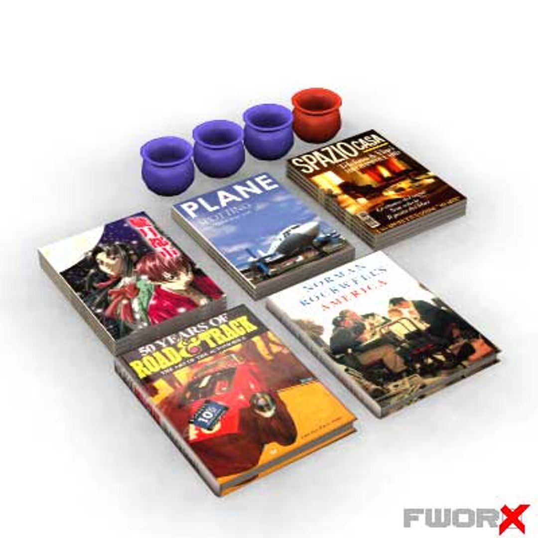 3d Model Books