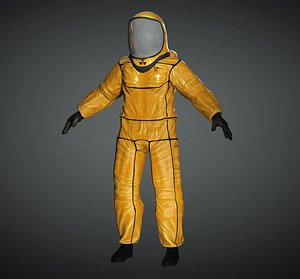 biochemical suit Low-poly 3D model 3D model