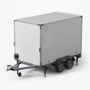 Enclosed Cargo Trailer Dual Axle