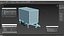 Enclosed Cargo Trailer Dual Axle 3D model