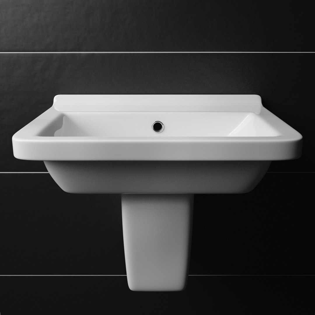 3d Model Sink Hatria Erika Pro