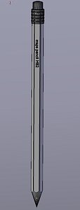 3d model pencil