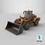 Wheel Loader RIG 3D model