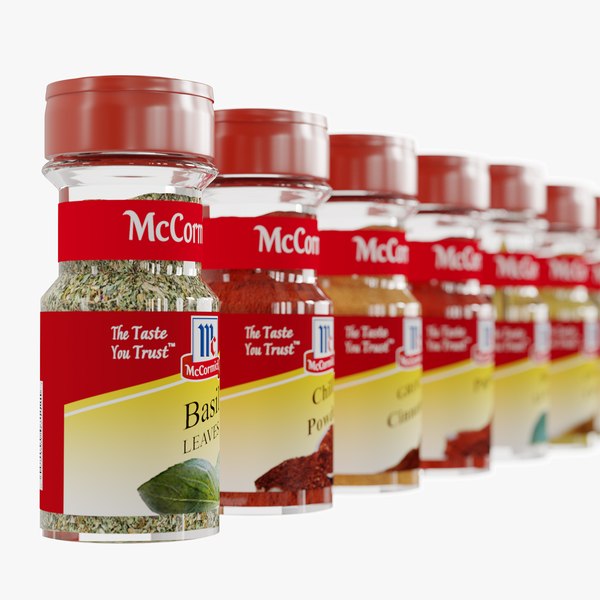 modelo 3d McCormick Spice Set - TurboSquid 2038254