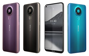 3D Nokia 3 4 All Colors  Low Poly model