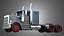 57P Semi Truck - Small Sleeper Truck - Vintage Version
