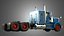 57P Semi Truck - Small Sleeper Truck - Vintage Version