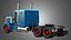 57P Semi Truck - Small Sleeper Truck - Vintage Version