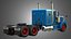 57P Semi Truck - Small Sleeper Truck - Vintage Version