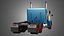 57P Semi Truck - Small Sleeper Truck - Vintage Version