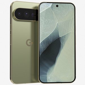Google Pixel 11 Pro XL Olive 3D model