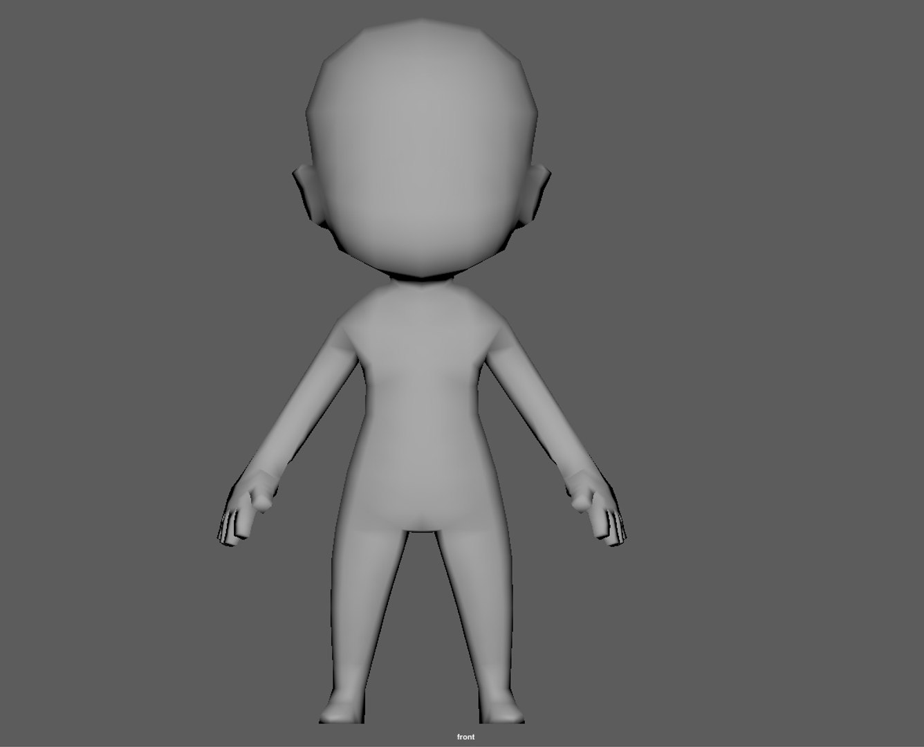 Base chibi 3D model - TurboSquid 1316948