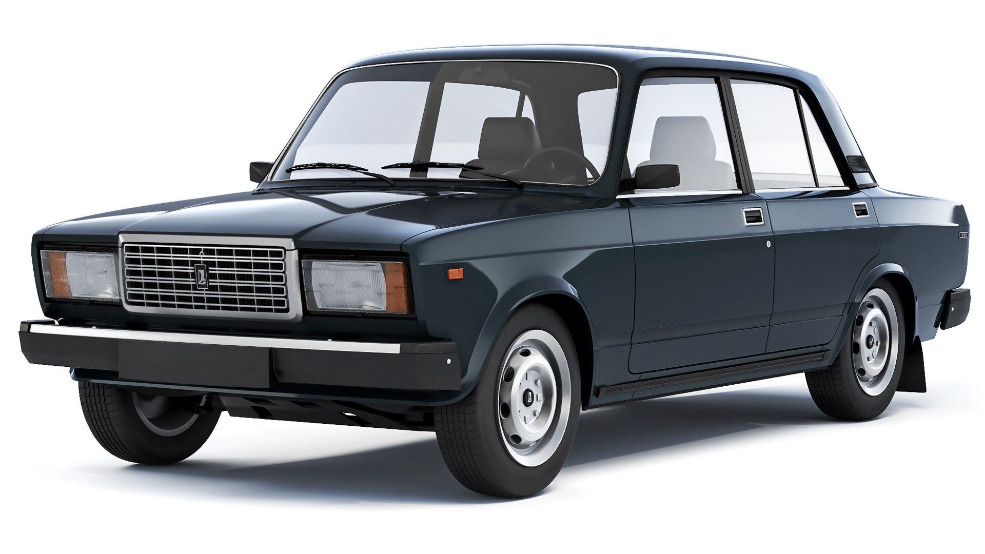 VAZ Lada 2107 1982 3D TurboSquid 2159679