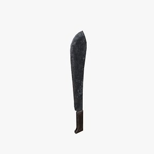 3D Medieval Machete model