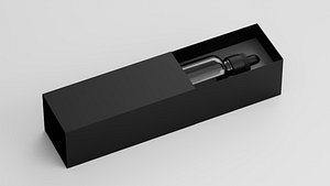 Dropper Bottle With Box model