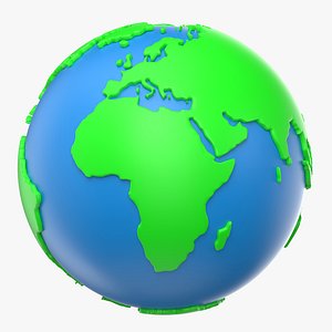 World globe Earth map