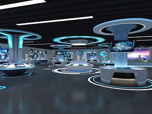 3D Exhibition Hall 01