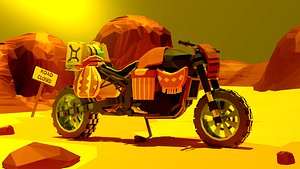 motorcycle 3D model