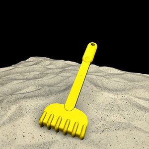 plastic rake child c4d
