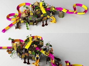 Adventure Playground Theme Equipment Pack PBR Game Ready