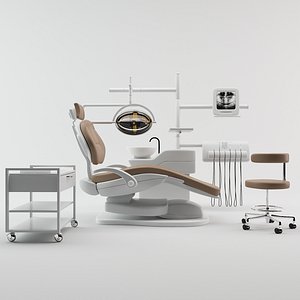 3D Dental Operating Unit model