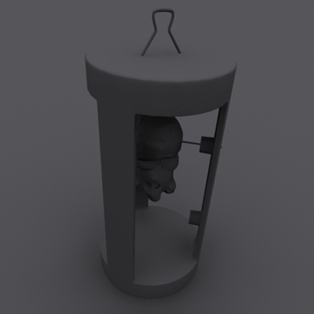 Frozen Alien Embryo 3d Max