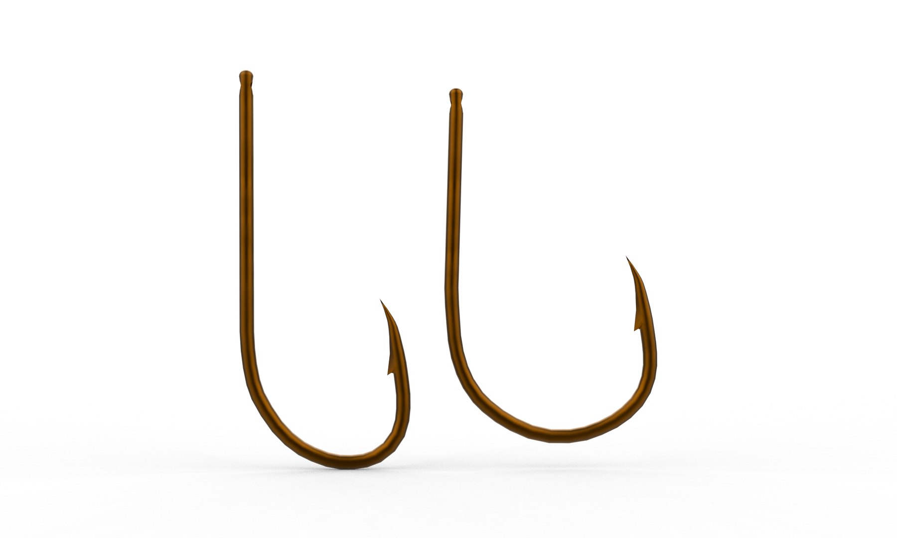 Fishing Hook Low-poly 3D Model 3D - TurboSquid 2337999