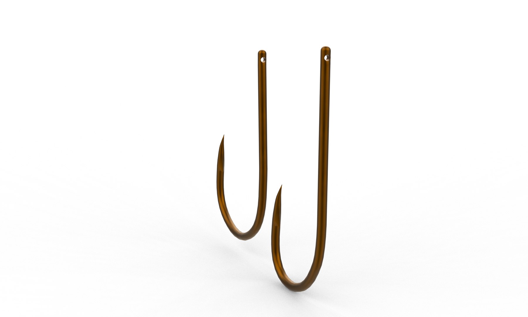 Fishing Hook Low-poly 3D Model 3D - TurboSquid 2337999