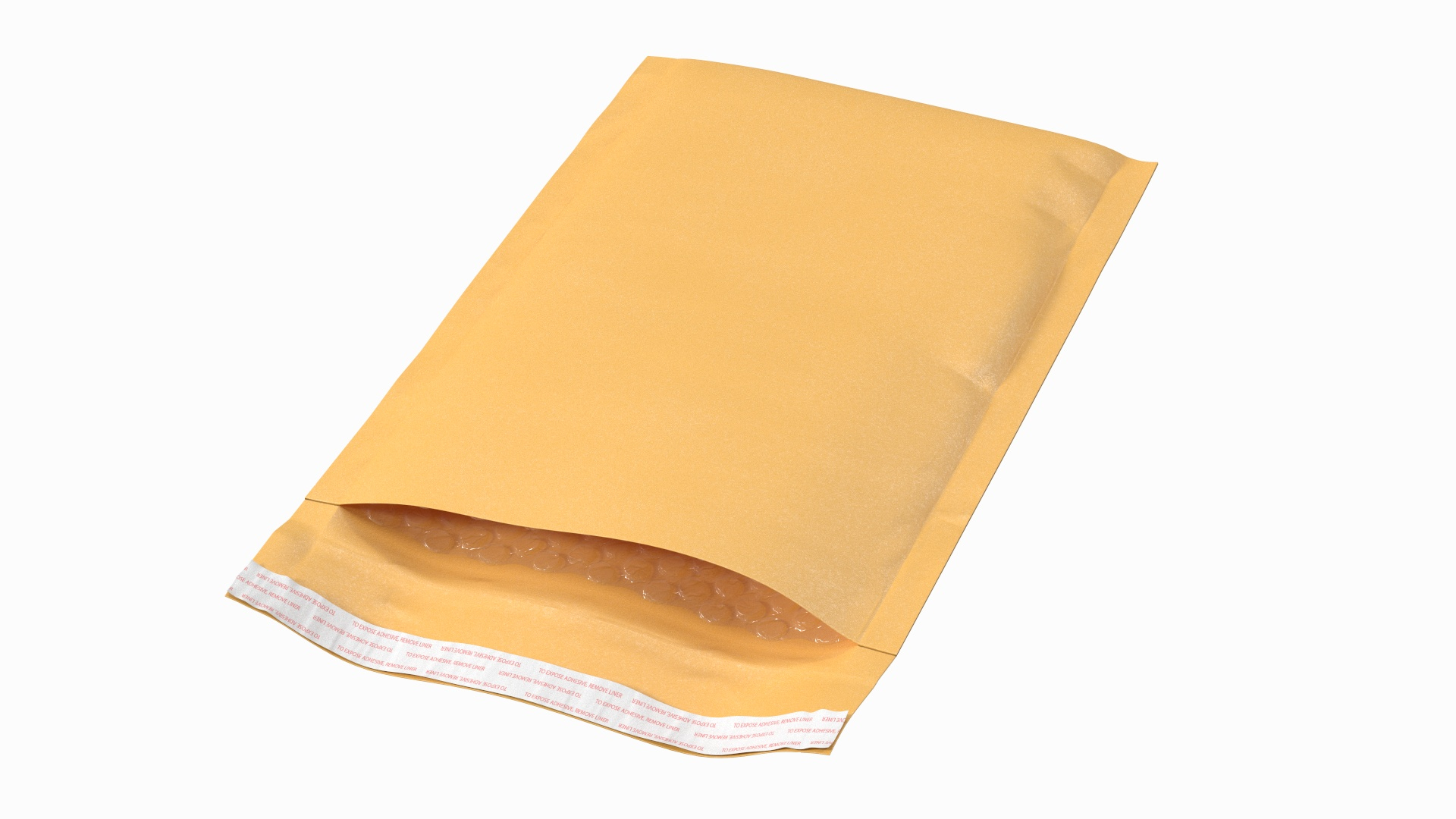 Kraft Paper Bubble Mailer Open 3D TurboSquid 2176802