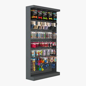 3D model Pet Shop Display Stand Toys