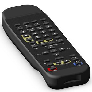 3d remote control model