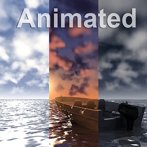 3d model ocean scenes
