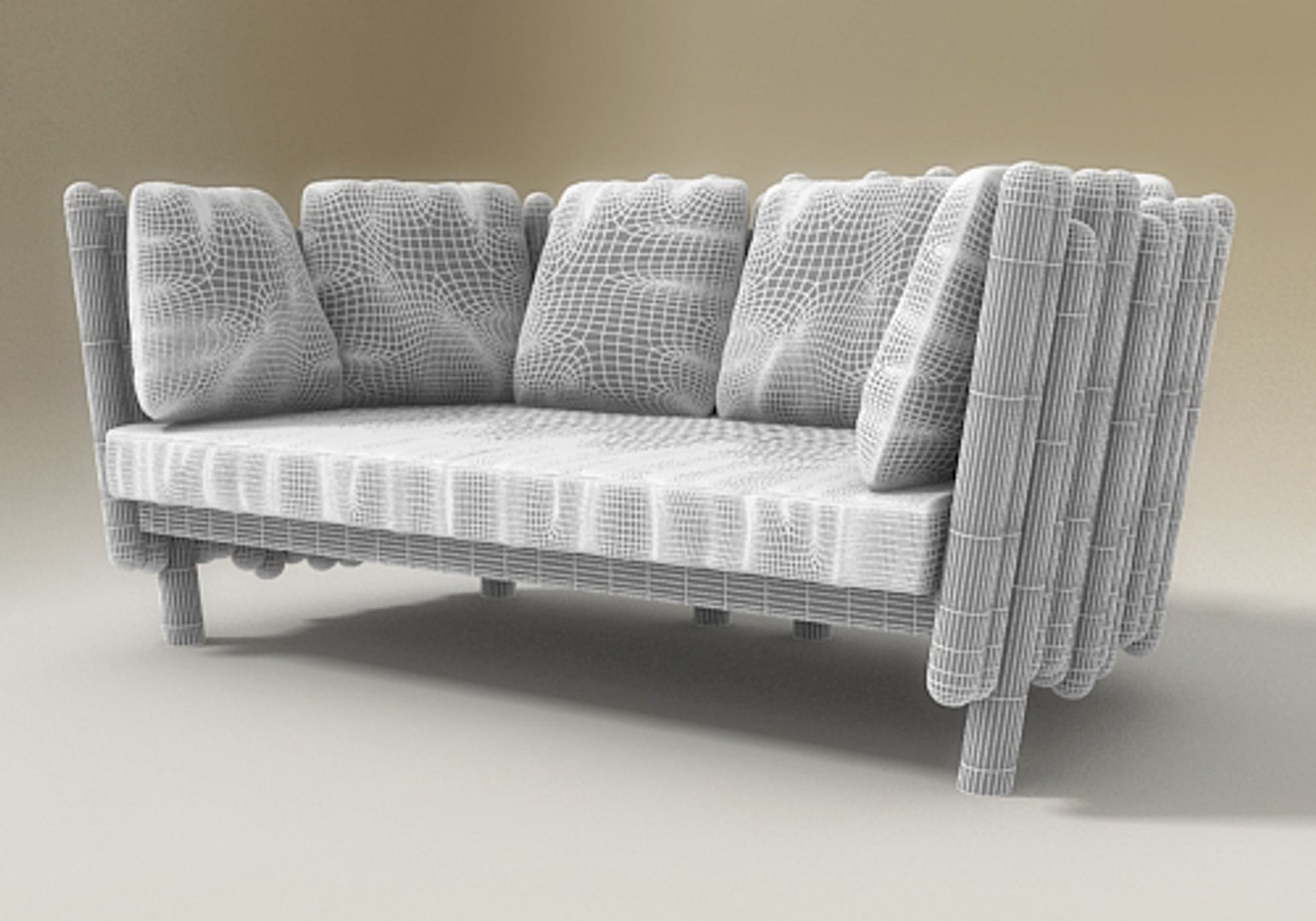 3d Couch Sofa Model