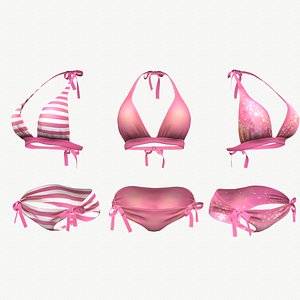 Pink Bikini Swimsuit - 3 colors