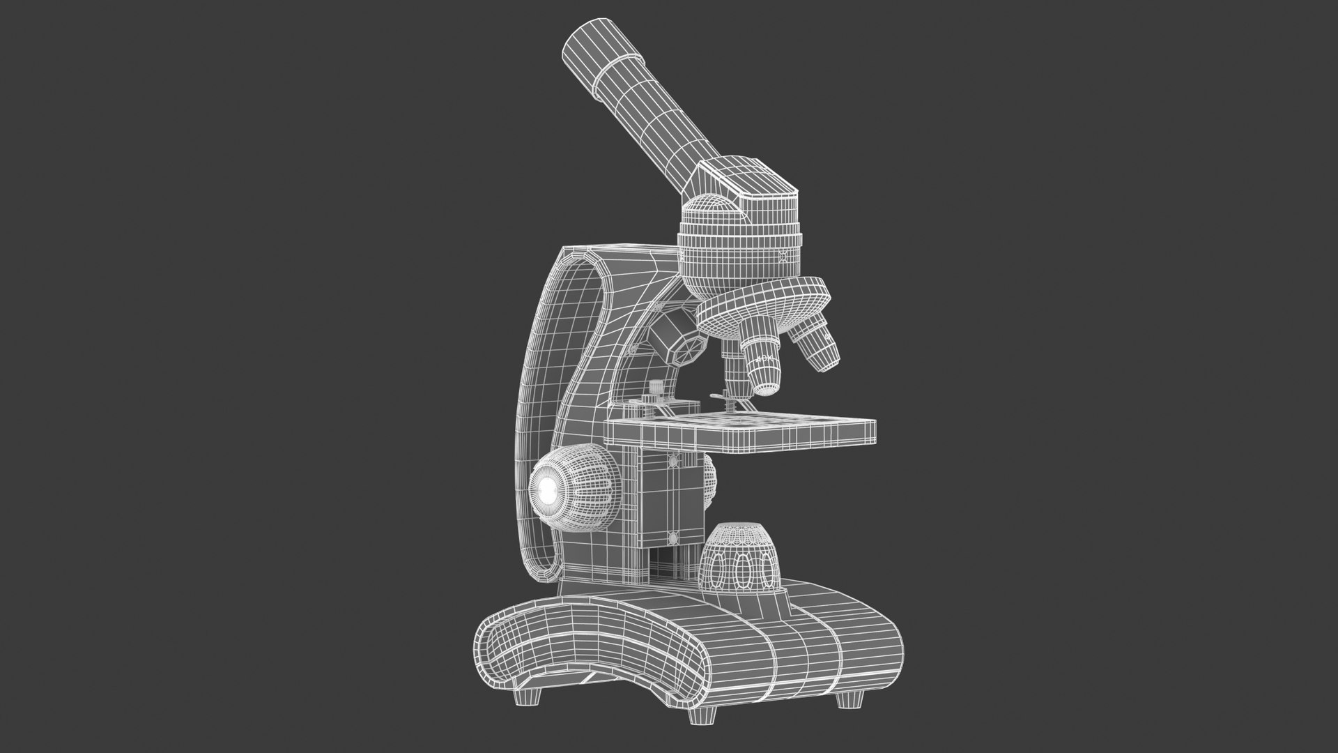 Medical Laboratory Microscope 3D Model - TurboSquid 2372302