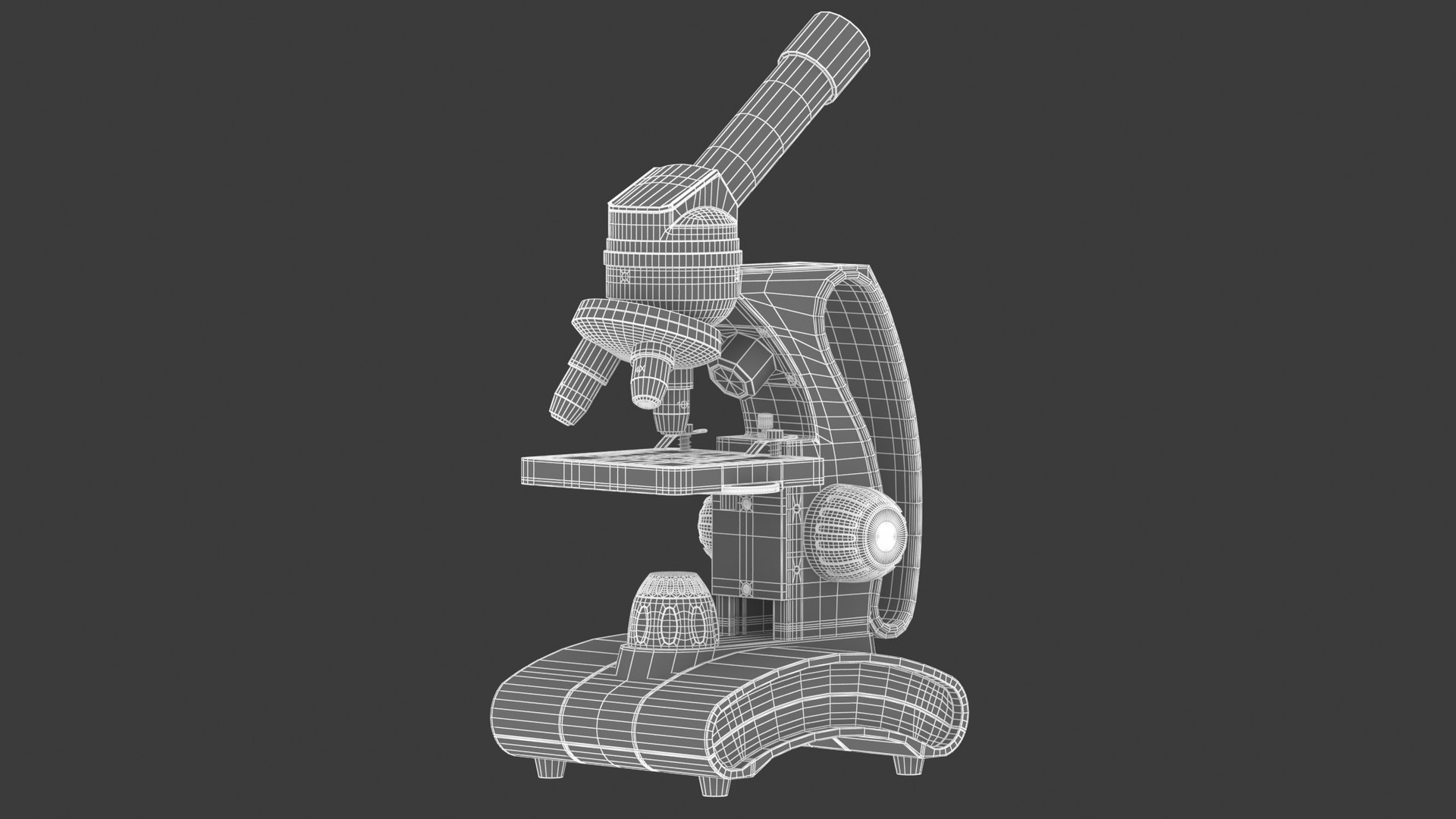 Medical Laboratory Microscope 3D Model - TurboSquid 2372302