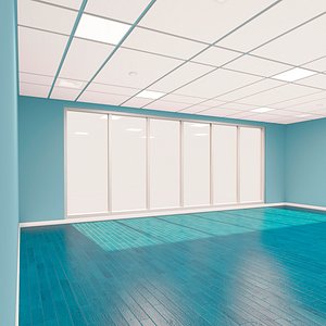 Modern Meeting Room Empty model