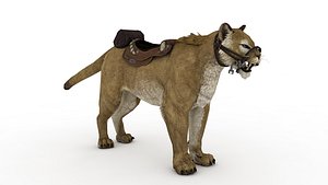 3D Lioness model