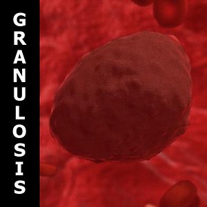 virus granulosis 3d model