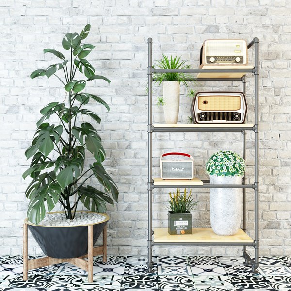 3D Planter Rack PB2 - TurboSquid 1760566