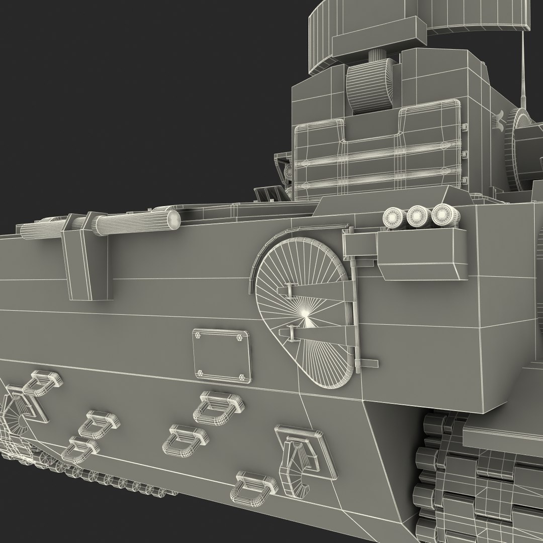 9k22 tunguska sa-19 grison 3d model