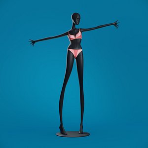 Woman Swimsuit VS V-splice Bralette Red