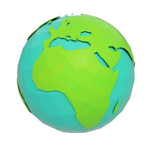 Cartoon earth world