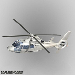 Eurocopter AS365 Dauphin II Generic white