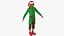 Christmas Elf Male 3D model