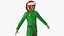 Christmas Elf Male 3D model